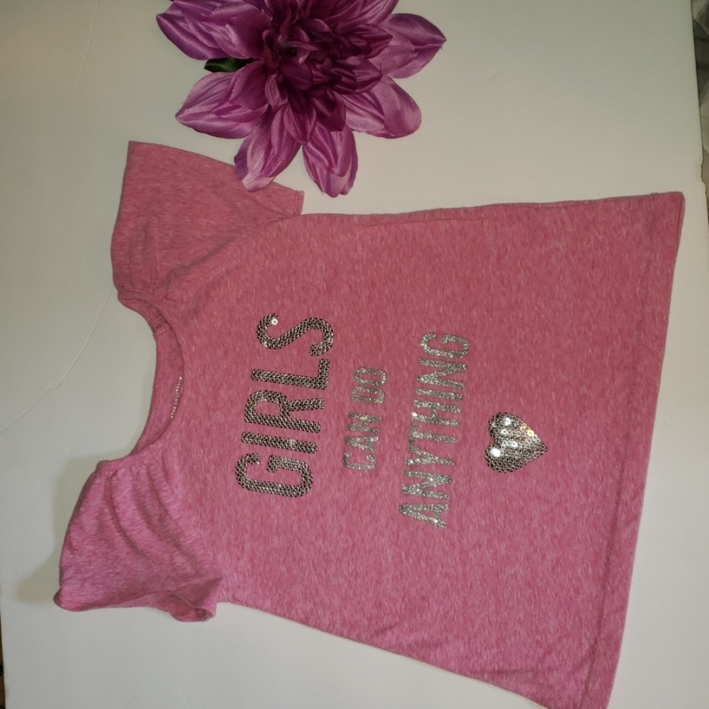 Children's place sz 4t girls tee sequin